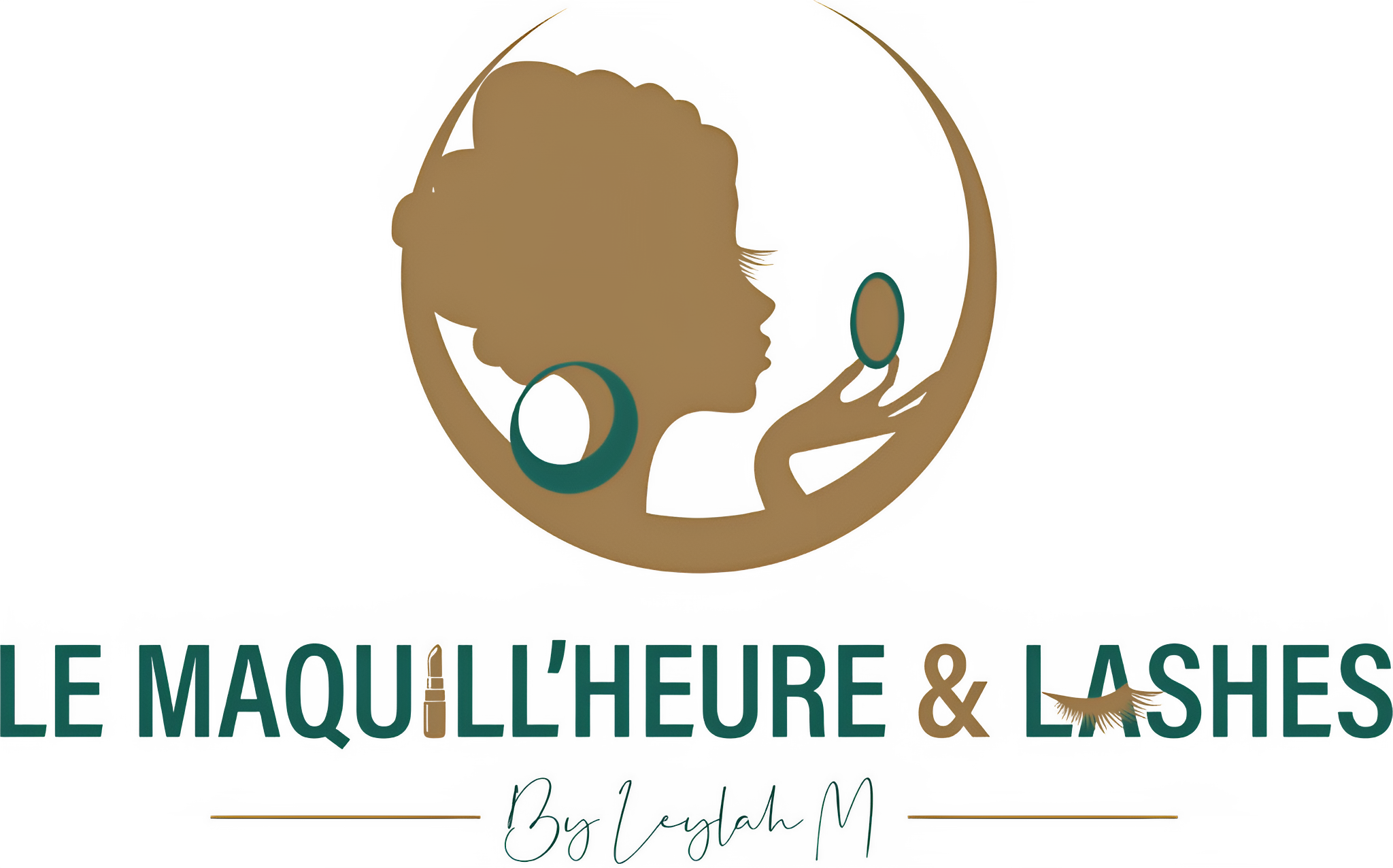Logo Le Maquill'heure & Lashes – extensions de cils et maquillage en Guadeloupe